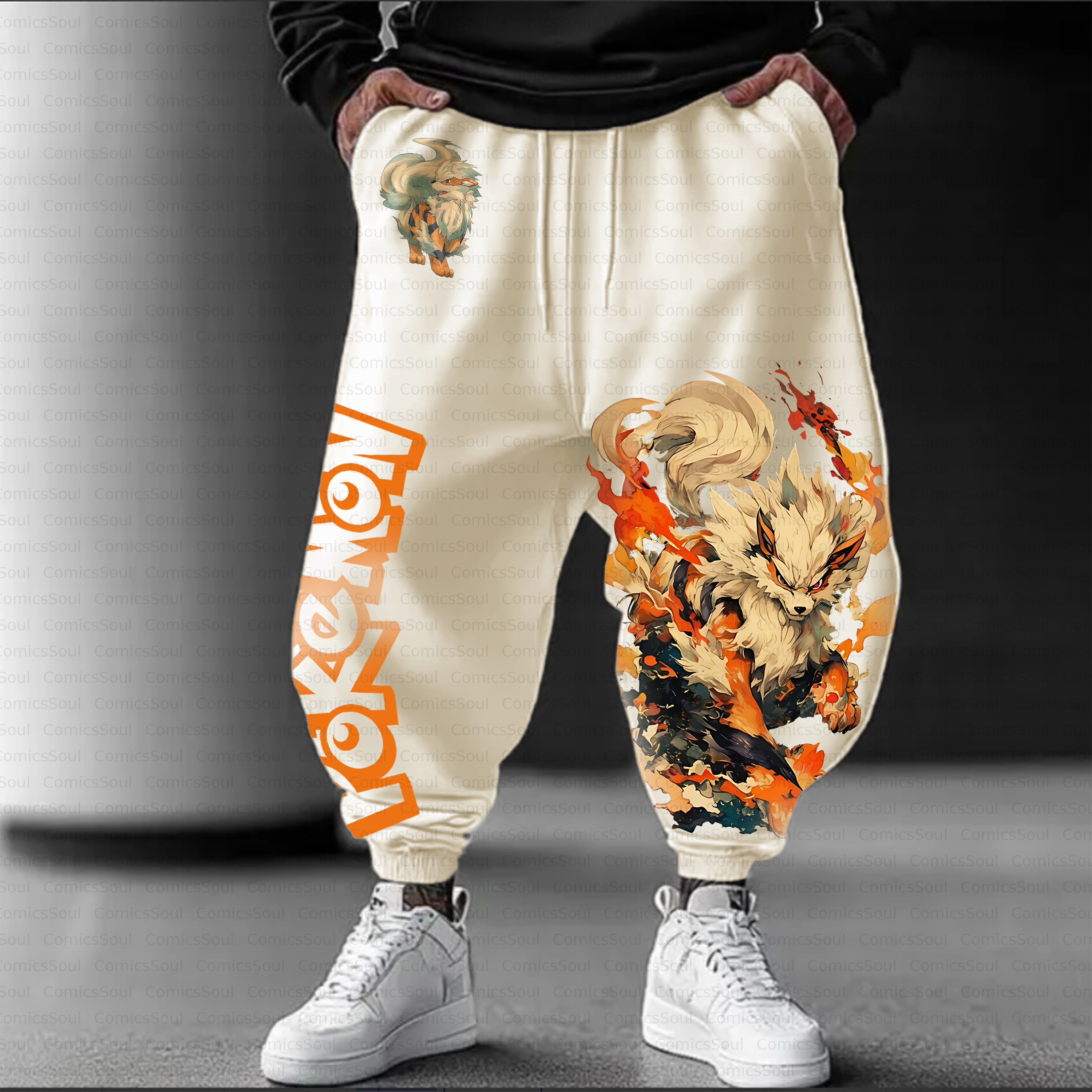 Unisex Casual Anime Streetwear Pant