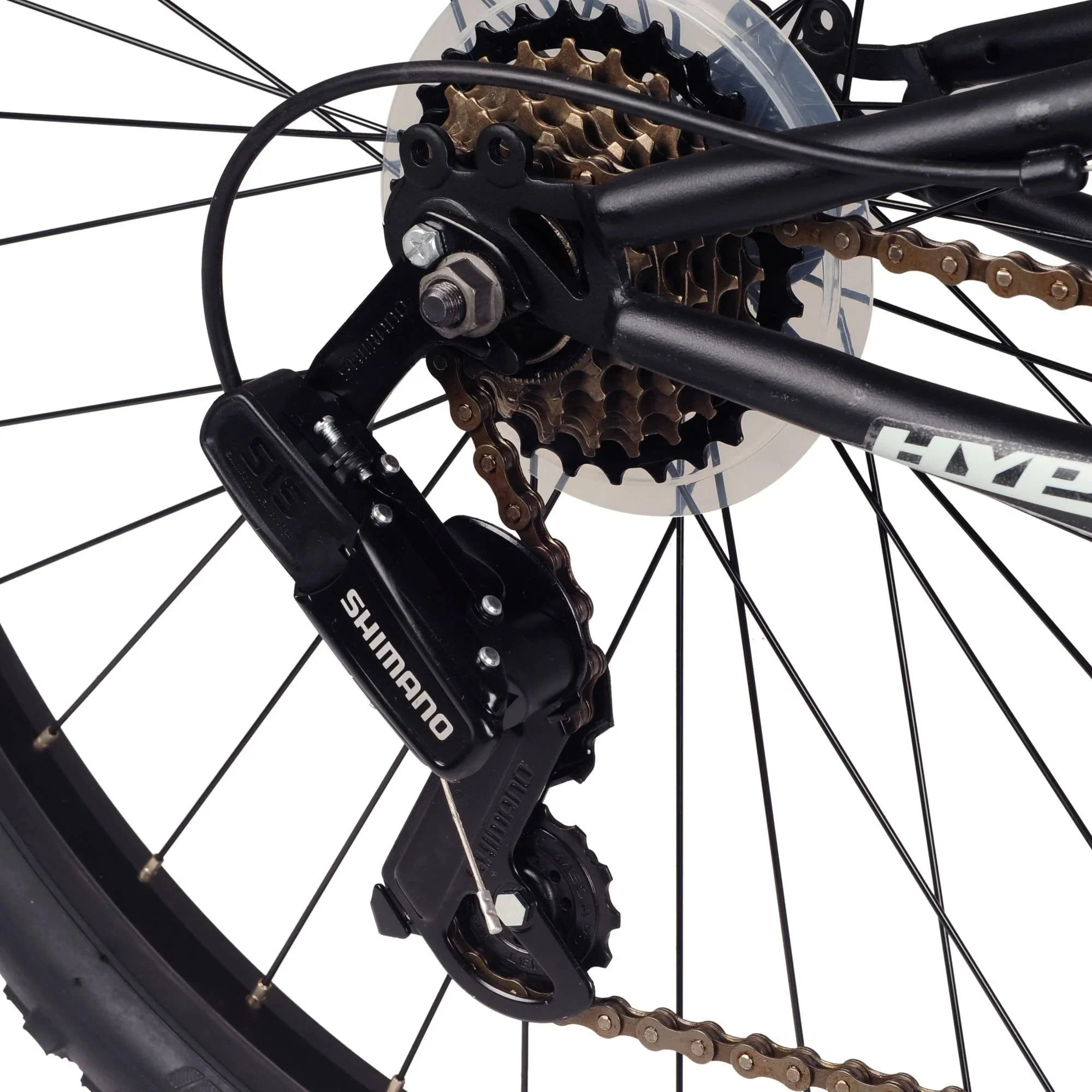 Hyper Bicycles Men's Havoc Mountain Bike, 26 inch, 21 Speed, Black - Image 6 Hyper Bicycles Men's Havoc Mountain Bike, 26 inch, 21 Speed, Black - Image 6
