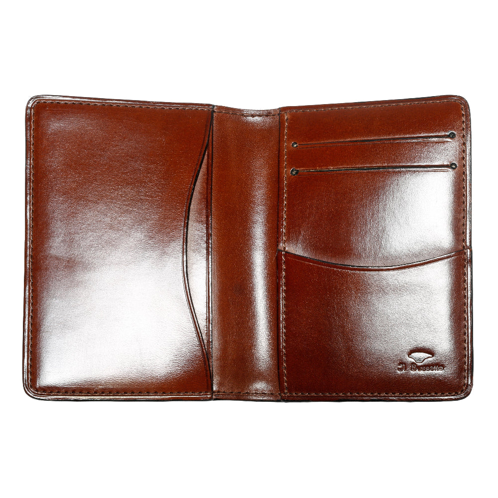 Il Bussetto - Porte cartes pliable - Marron moyen