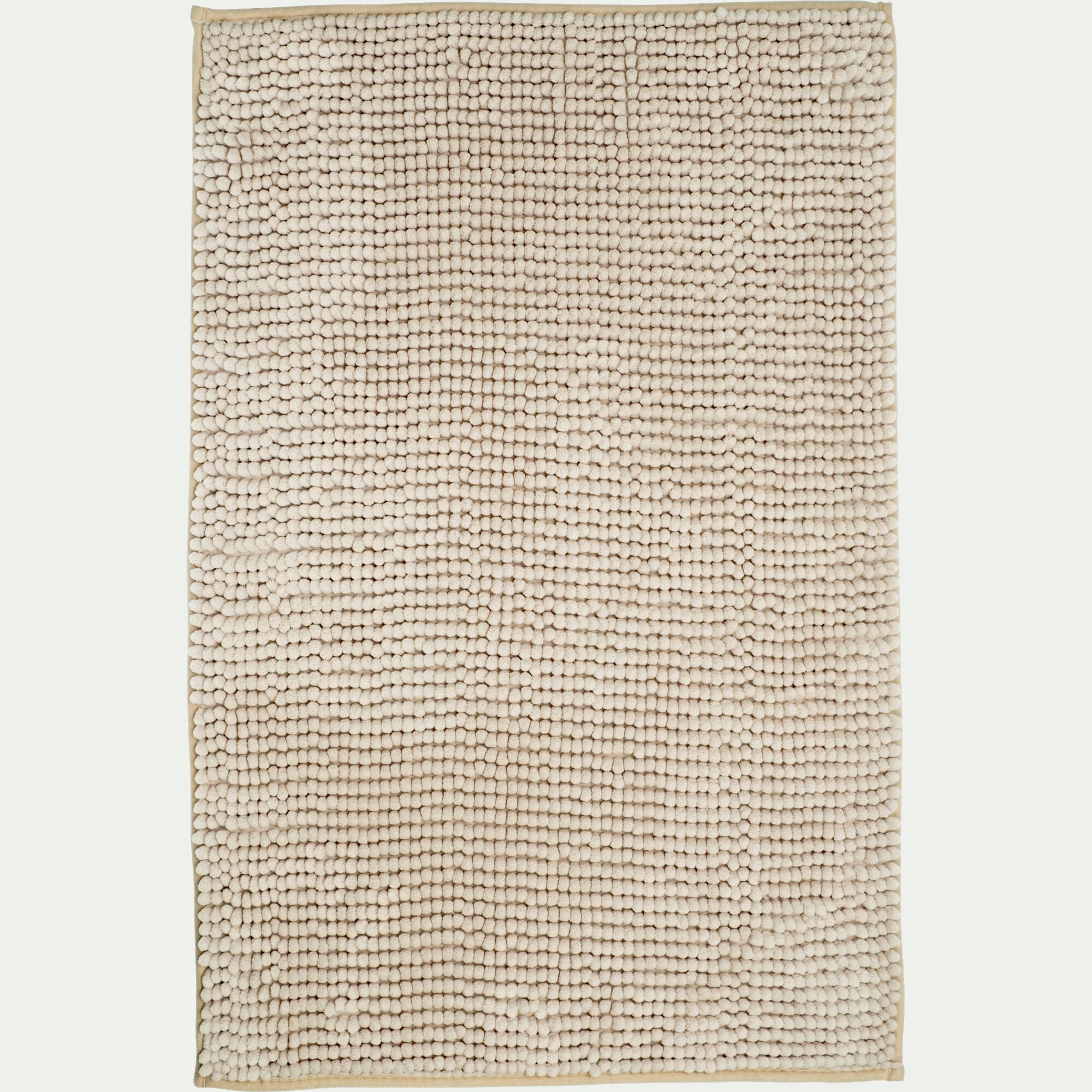 PICUS - Tapis de bain antidérapant 50x80cm - beige roucas