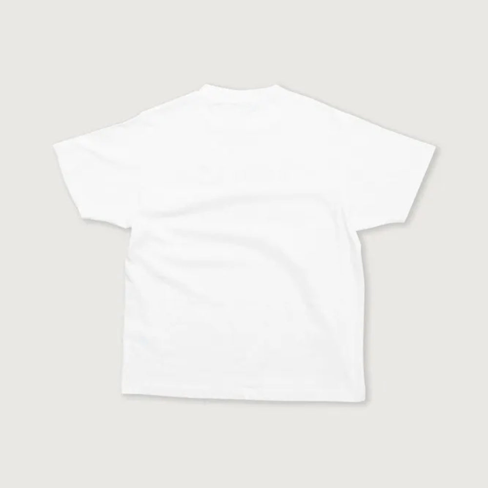 Ordinary Fits - T-shirt Print Mushroom - Blanc