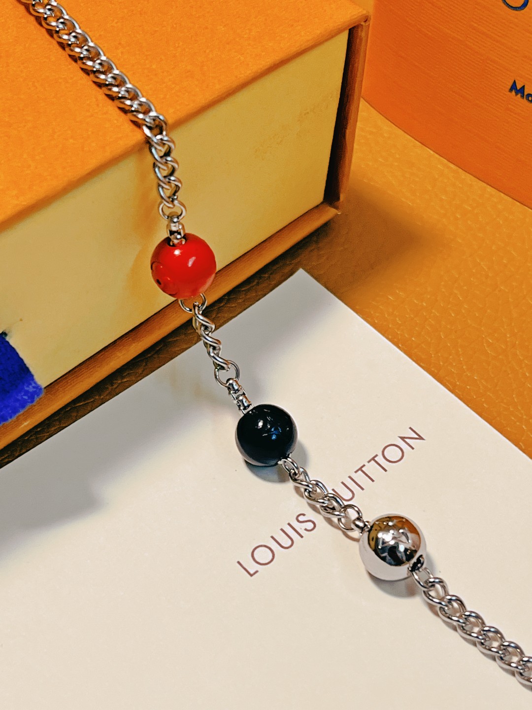 Louis Vuitton LV x YK Monogram Mens Necklace - Original Replica Club