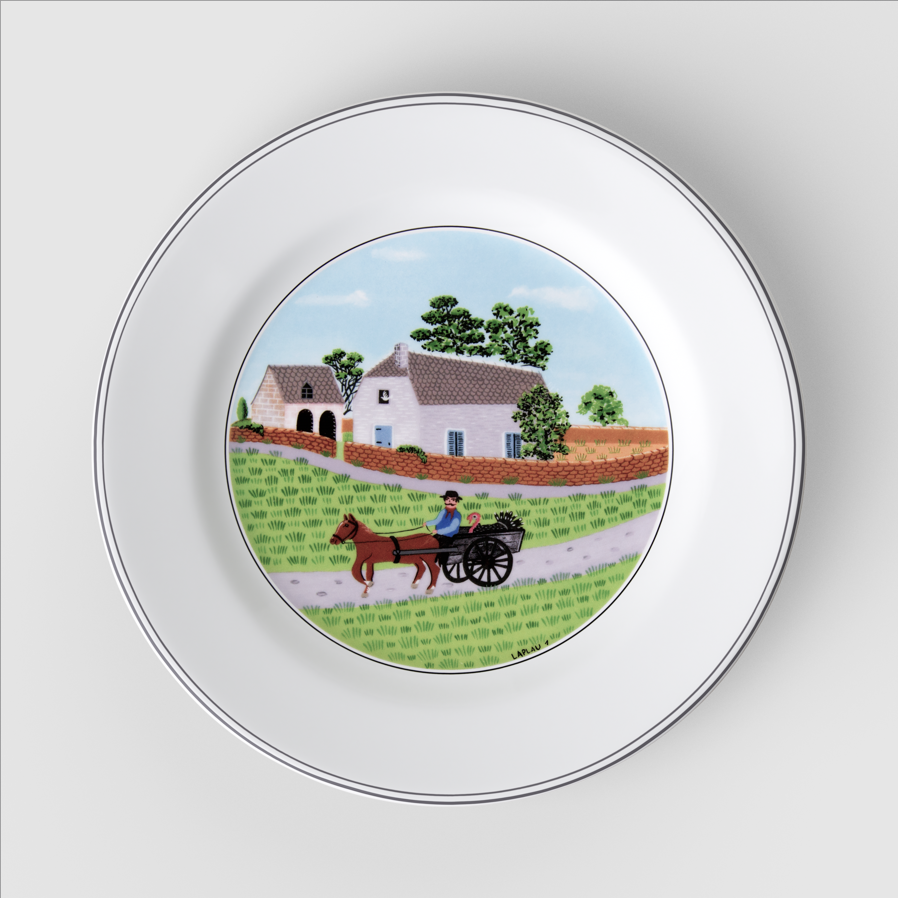 Villeroy & Boch Design Naif Salad/ Dessert Plate