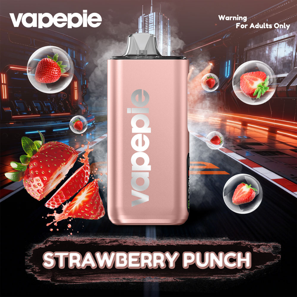 STRAWBERRY PUNCH & VAPEPIE Pro 40000 PUFFS