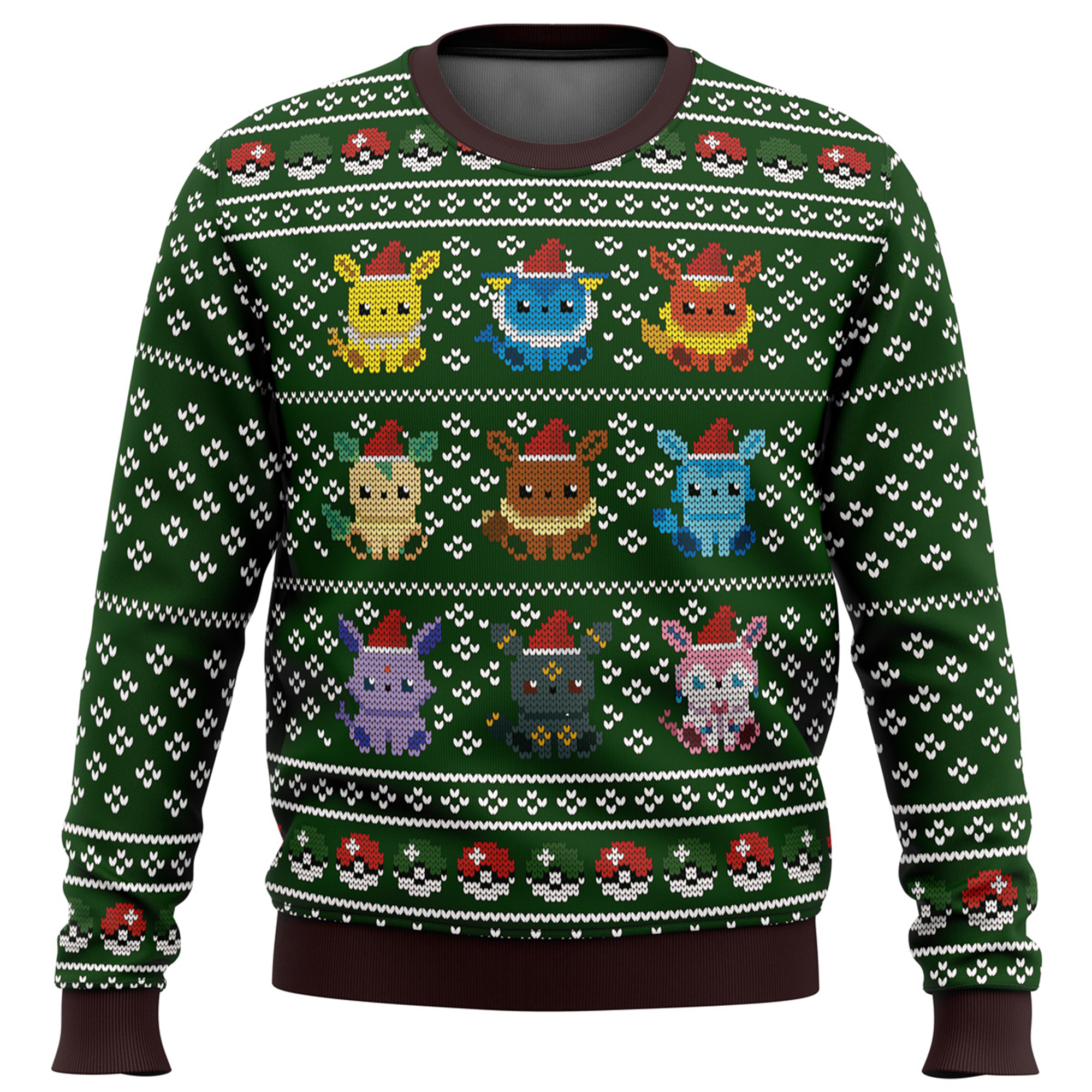 Unisex Anime Ugly Christmas Sweater TeeThreads Sustain the Scene with Custom Apparel