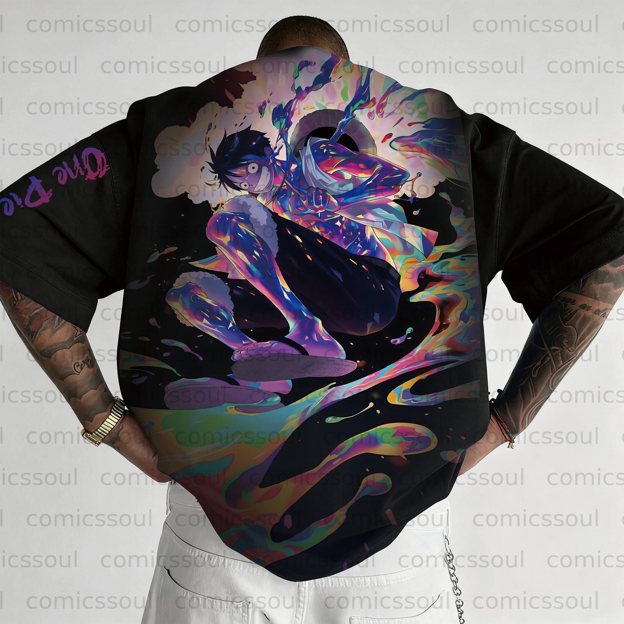 Unisex Anime Inspired Vintage T-Shirt