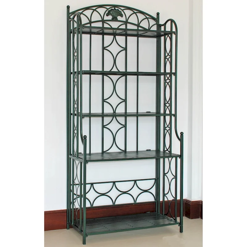 Mandalay 5-Tier Iron Baker's Rack