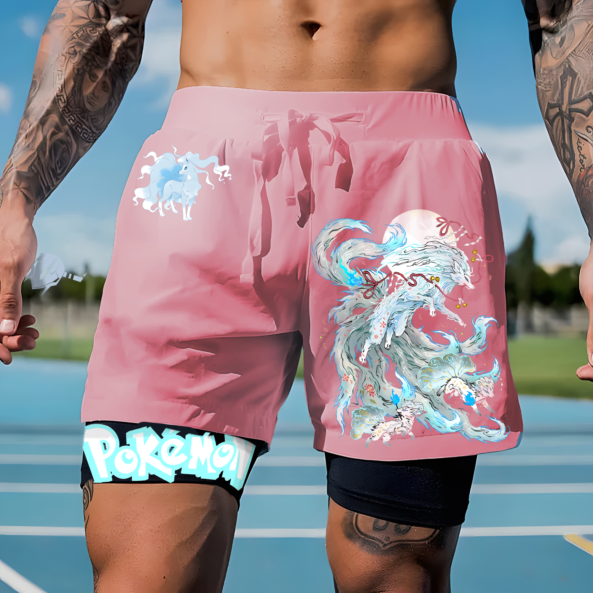 Unisex  “Comicssoul” Casual Anime Streetwear Shorts
