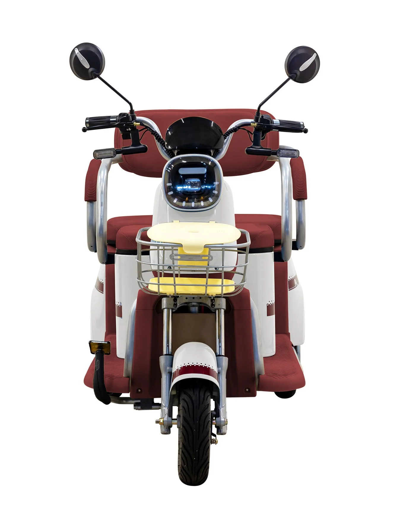 Massimo MGC E-Trike 3-Wheel Electric Cart – 17 MPH, 2-Seater Adult Scooter – Blue - Image 53