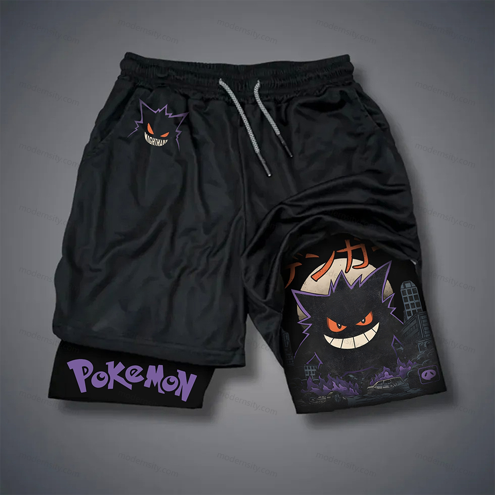Unisex  “Comicssoul” Casual Anime Streetwear Shorts