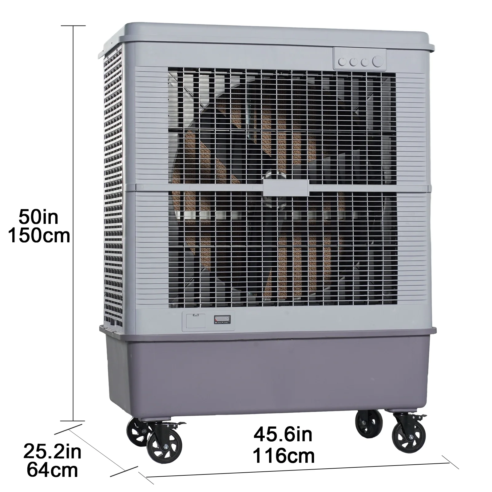 YougetTech 37'' Portable 3000CFM Evaporative Air Cooler - Image 13