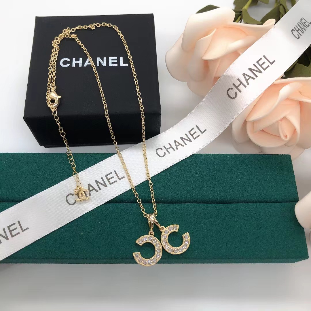 Chanel Separate Double C Pendant Necklace - Original Replica Club