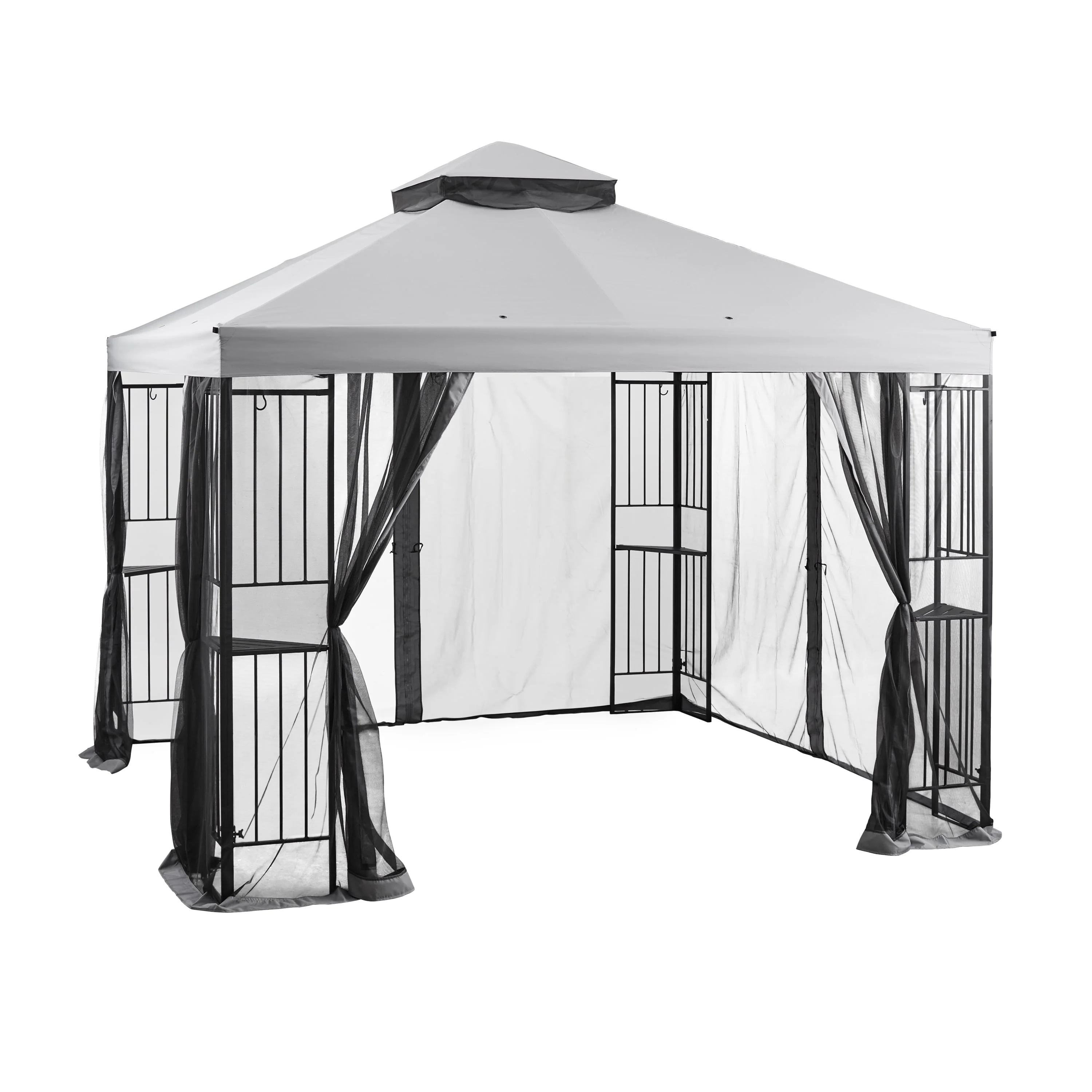 Mainstays 10' x 10' Easy Assembly Outdoor Furniture Patio Gazebo - Image 3