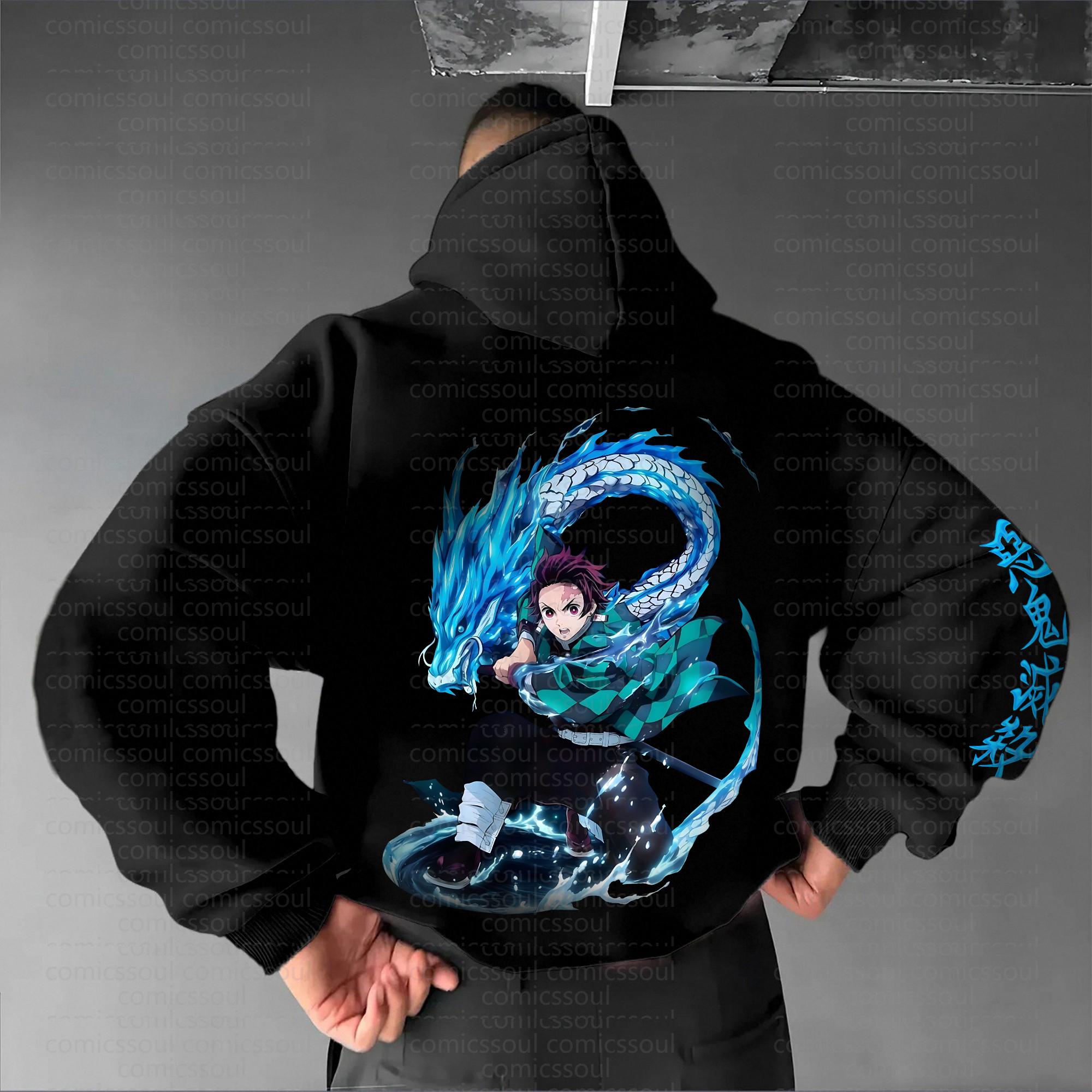 Unisex “ Comicssoul   ” Graphic Streetwear Vintage Hoodie