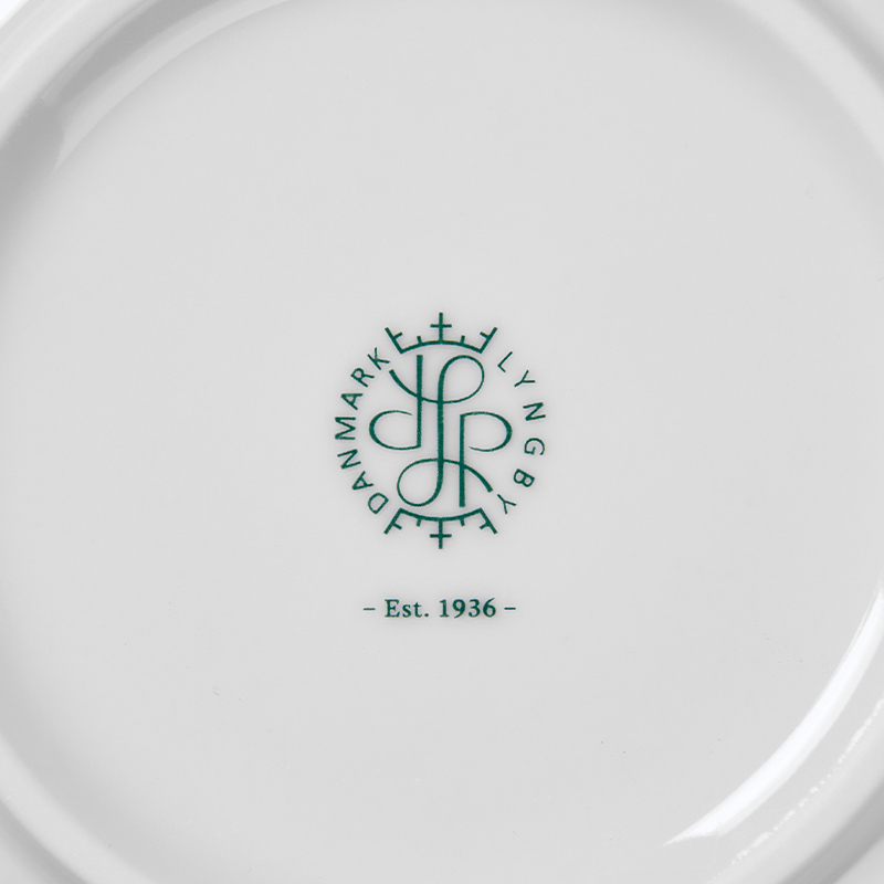 Kop & Kande Lyngby Porcelæn Rhombe Color skål hvid Ø15,5 cm