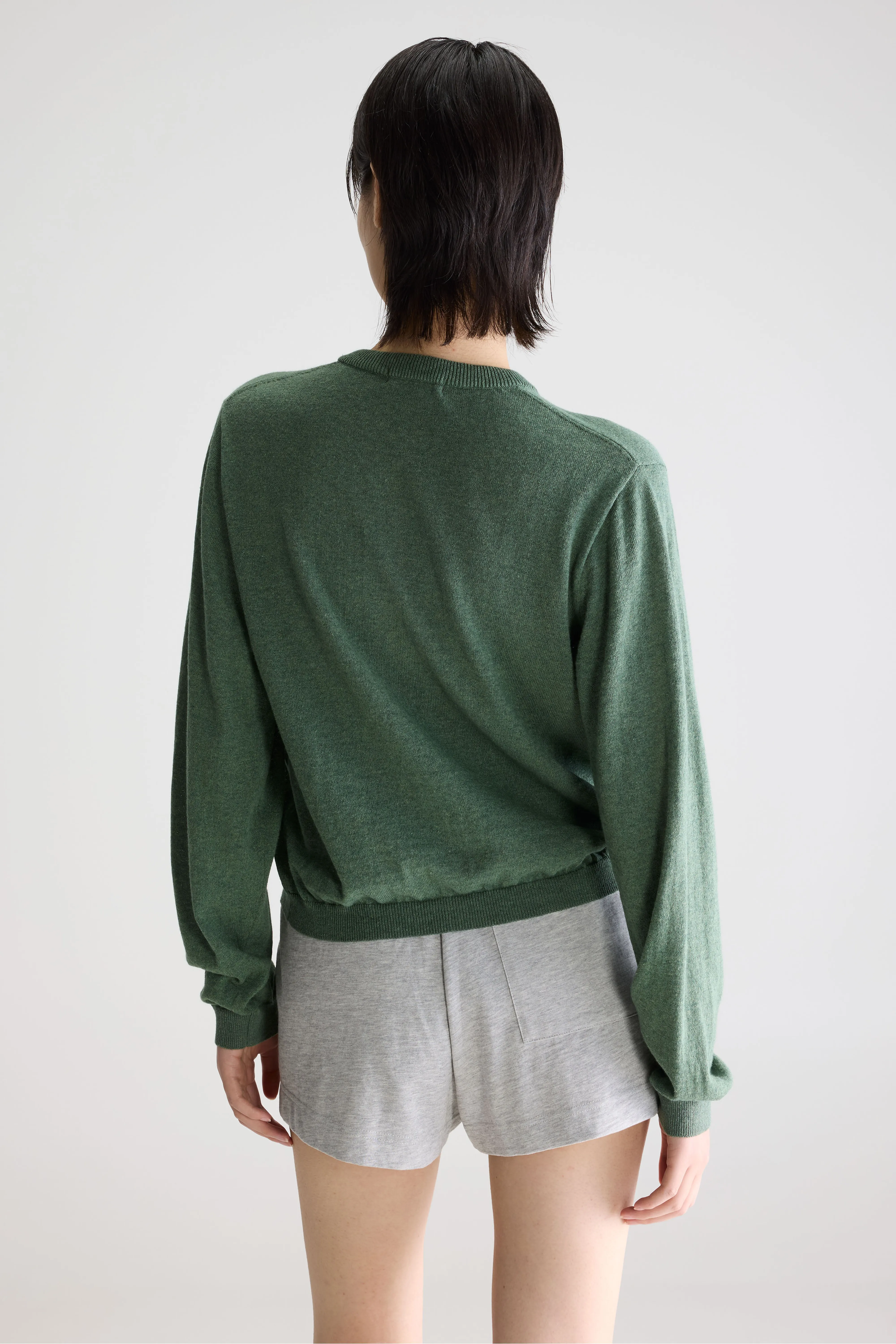 Bellerose North crewneck cardigan (261 / W / THYME)