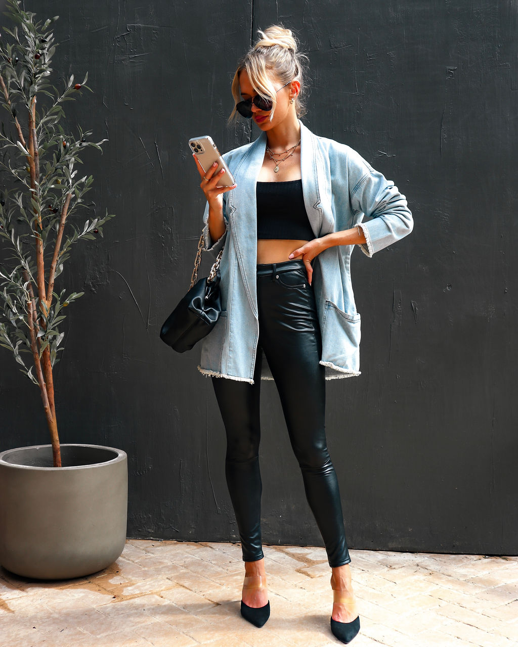 Dean Pocketed Frayed Lightweight Denim Jacket - Se7enfashion