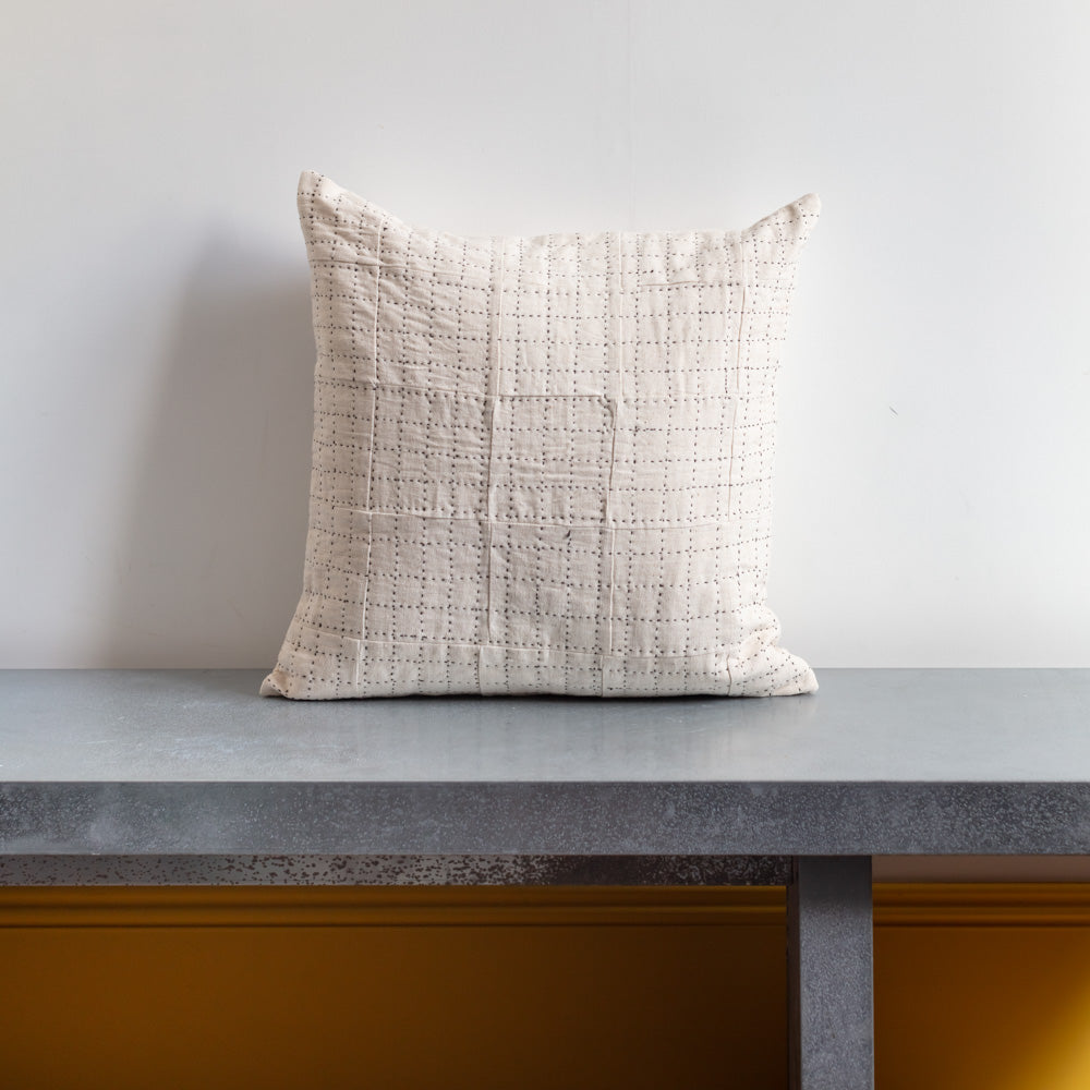 Coussin - Patch Rayures