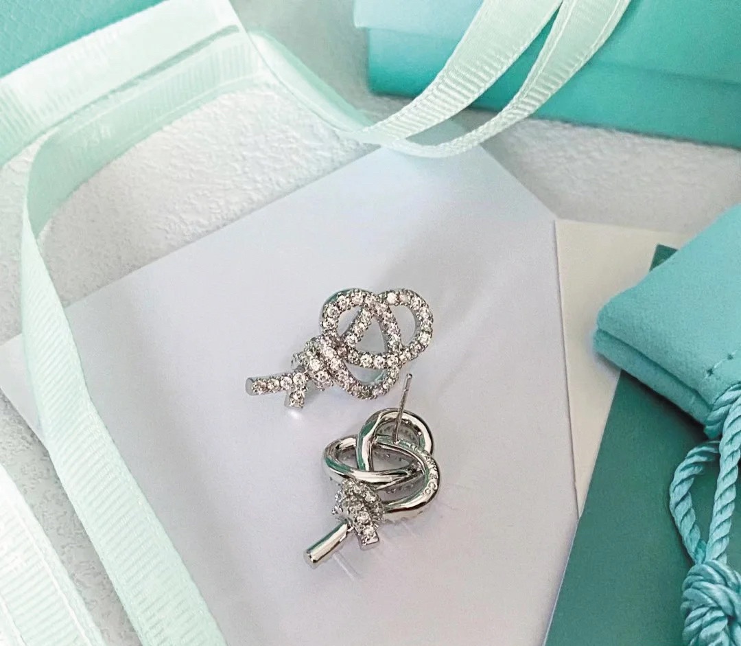 Tiffany Woven Rope Knot Earrings - Original Replica Club