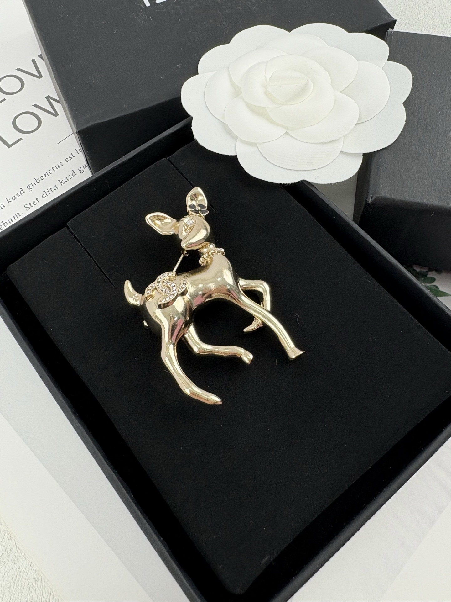 Chanel Reindeer Brooch - Original Replica Club