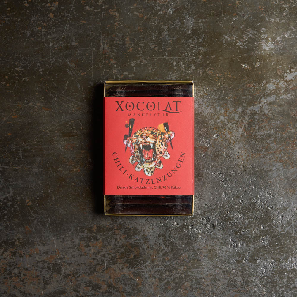 Langue de chat - Chocolat noir