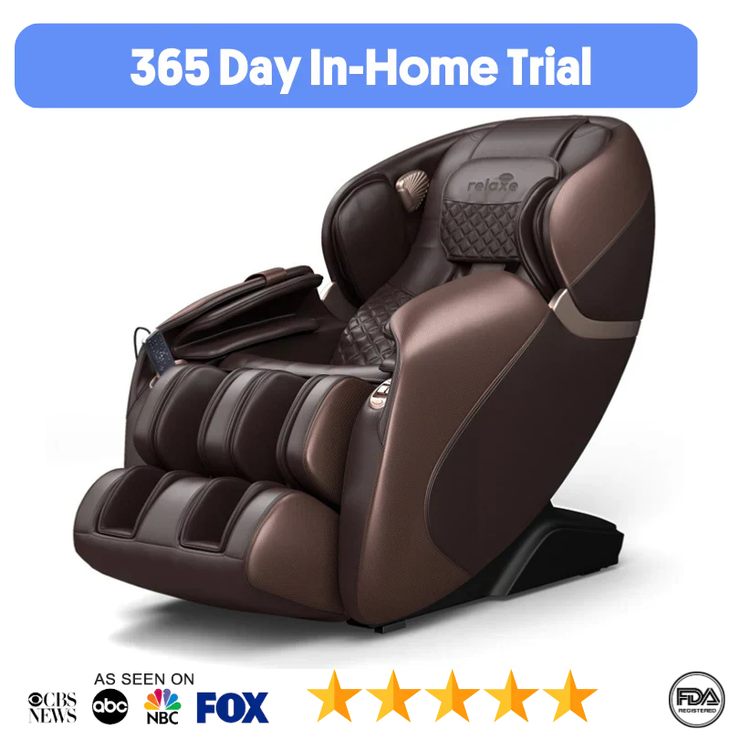 WAYFAIR Relaxe Zero-Gravity Shiatsu Massage Chair With Heating (SL-Track)