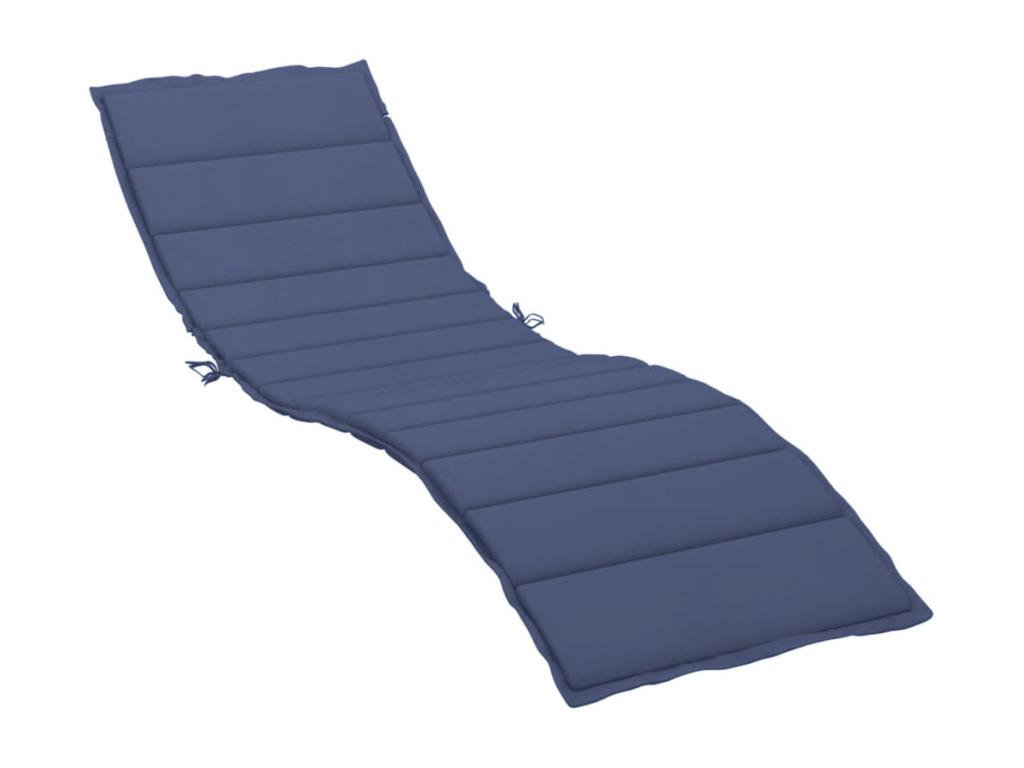 Cojín para tumbona tela Oxford azul marino