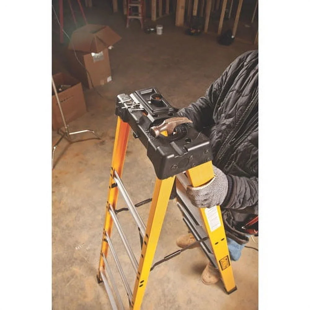 Dewalt Fiberglass Step Ladder, 4-Foot, Type IA, 300-Pound Load Capacity - DXL3010-04 - Image 2 Dewalt Fiberglass Step Ladder, 4-Foot, Type IA, 300-Pound Load Capacity - DXL3010-04 - Image 2