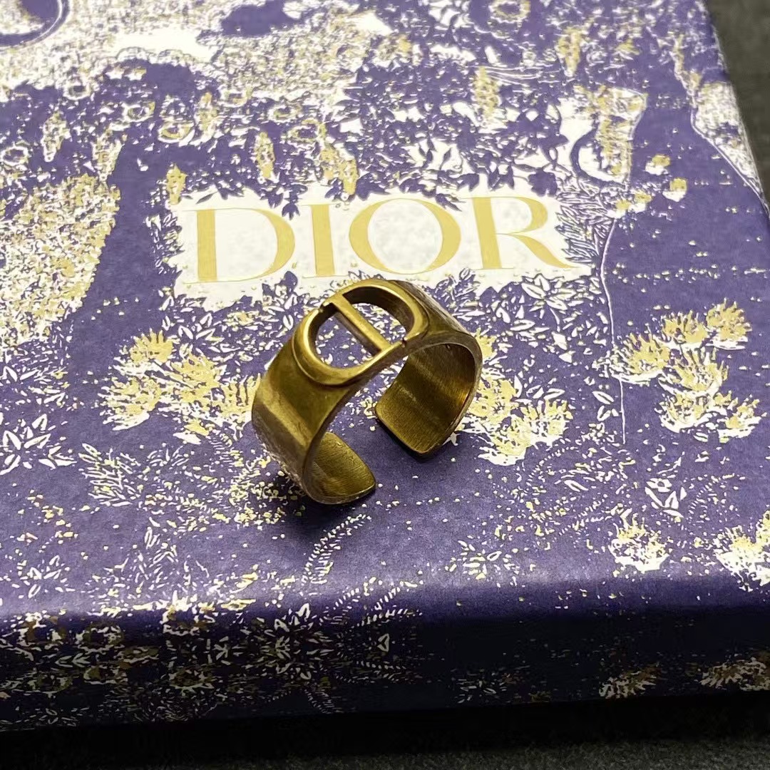 Dior Vintage CD Open Ring - Original Replica Club