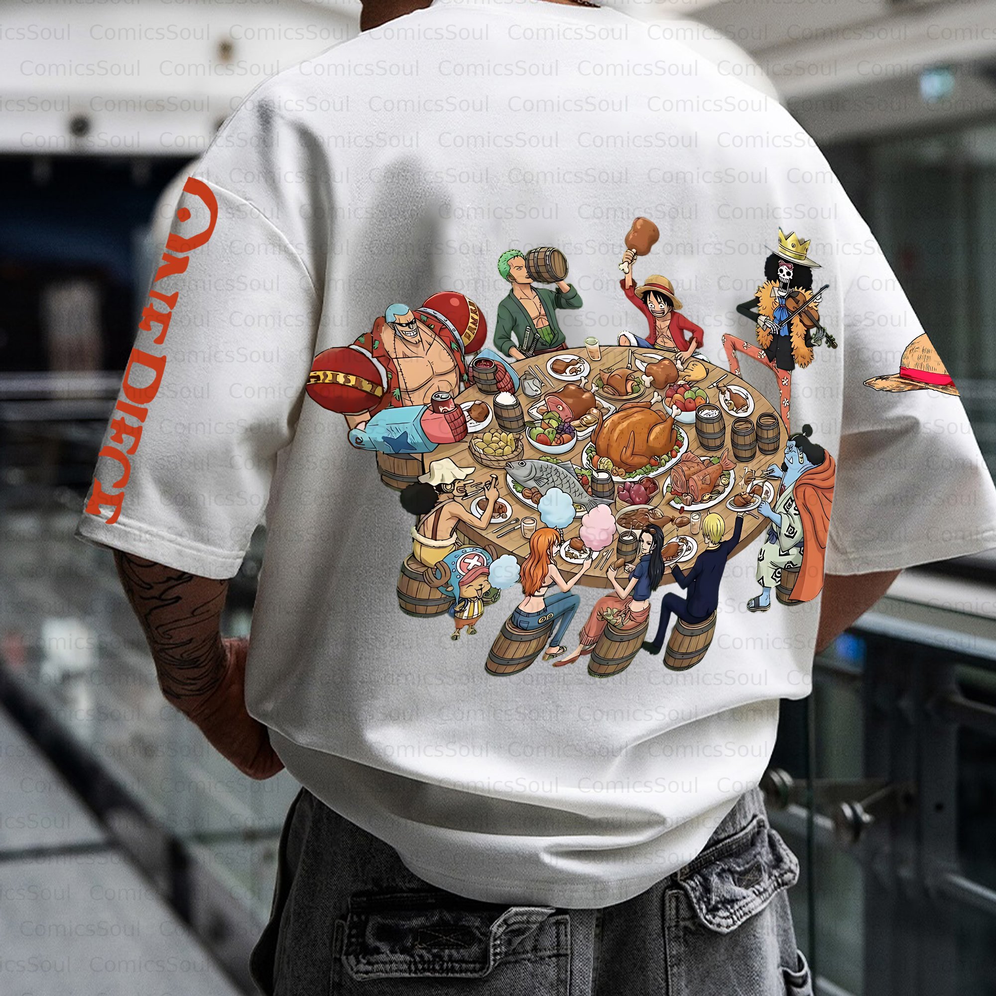 Unisex Anime Inspired Vintage T-Shirt