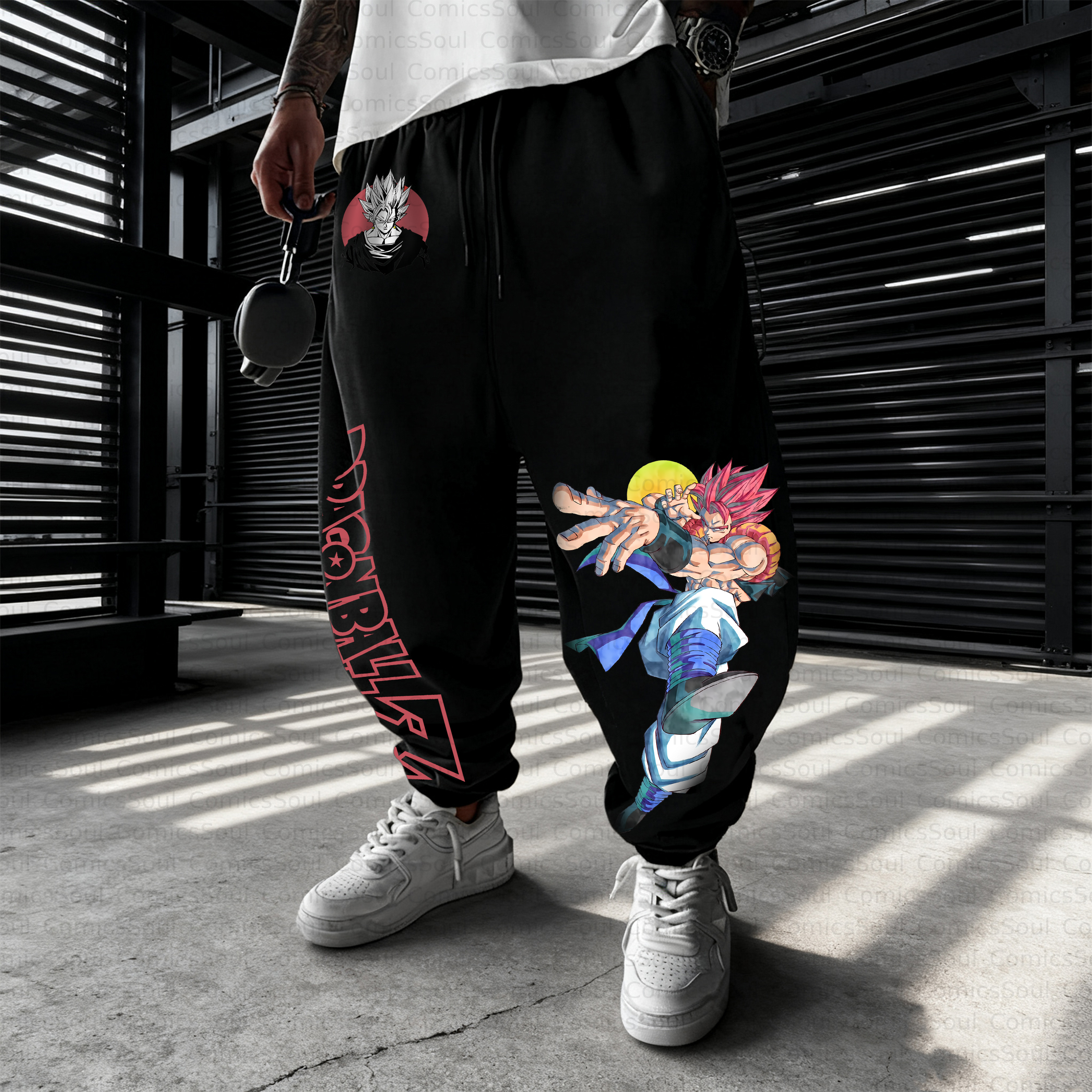 Unisex Casual Anime Streetwear Pant