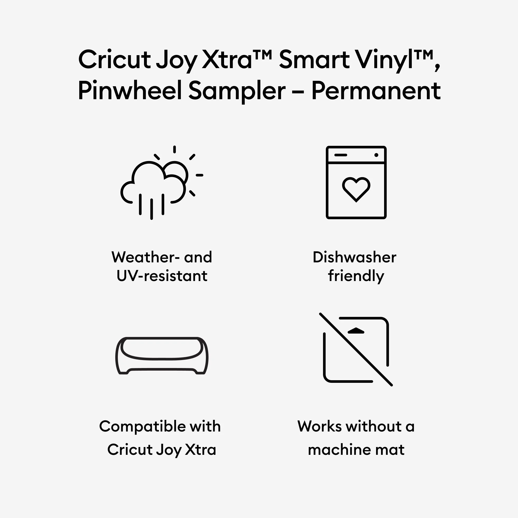 Cricut Joy Xtra Die-Cutting Machine Sticker Edition Bundle, White- New Walmart Exclusive - Image 35