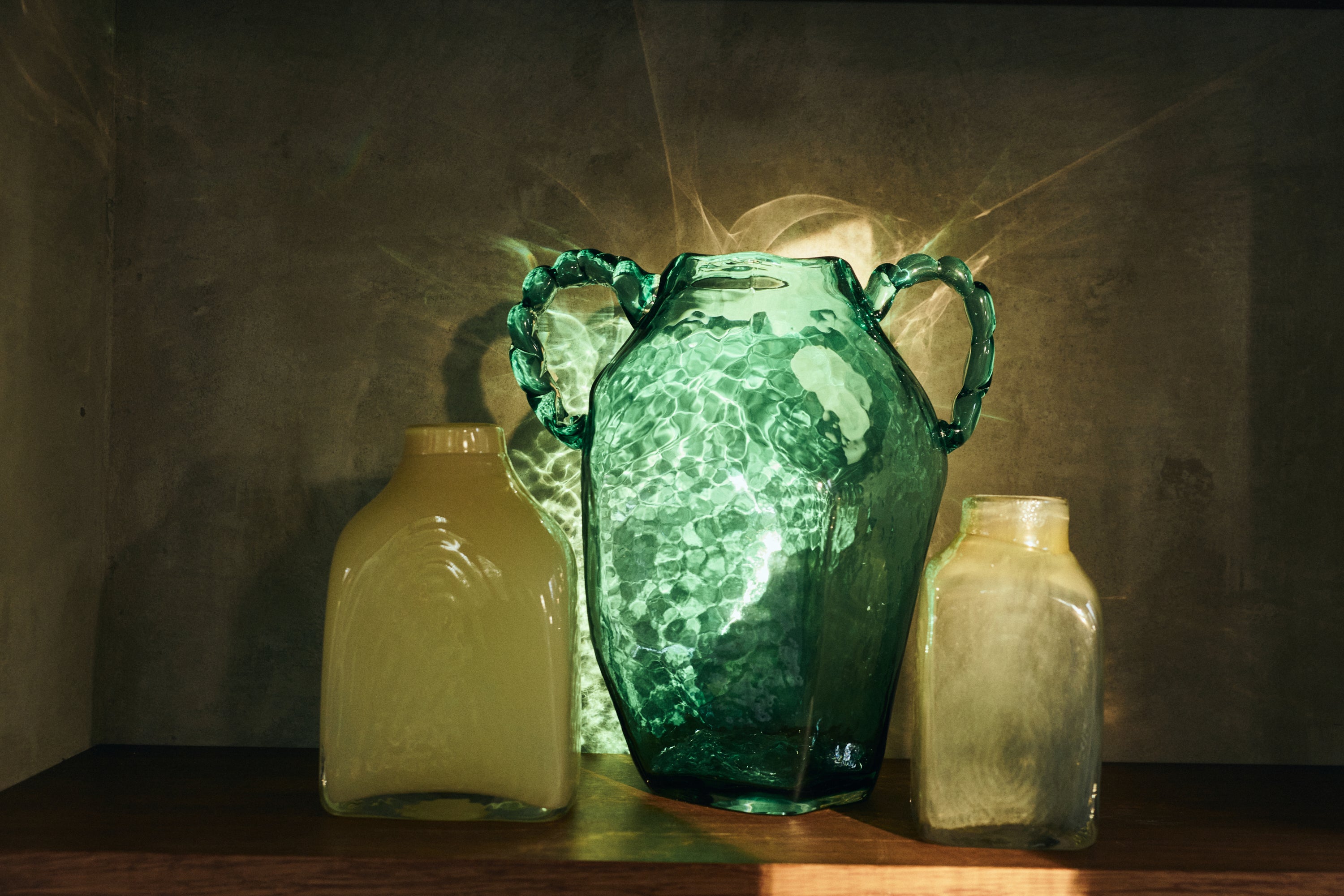 HKliving Nienke Sikkema Gemstone Amfora Vaas - Sapphire