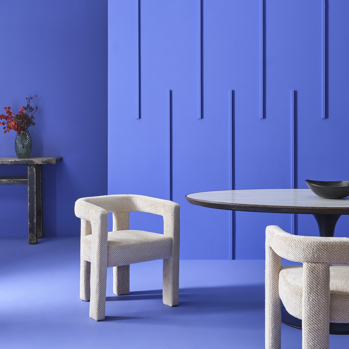 Signature - Bridge Fauteuil in beige stof - TAPISSIER - B63 cm