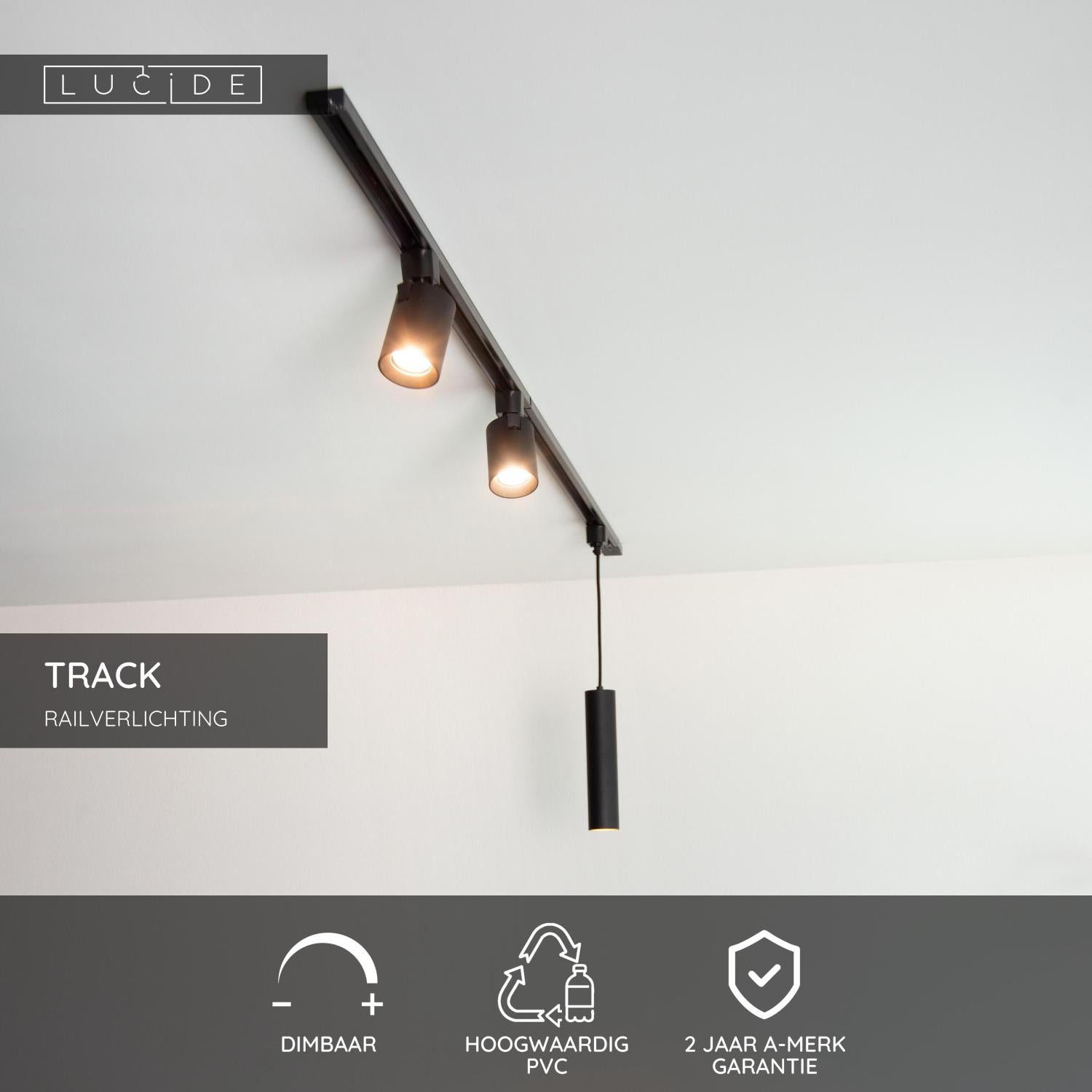 Lucide TRACK Railverlichting - Zwart