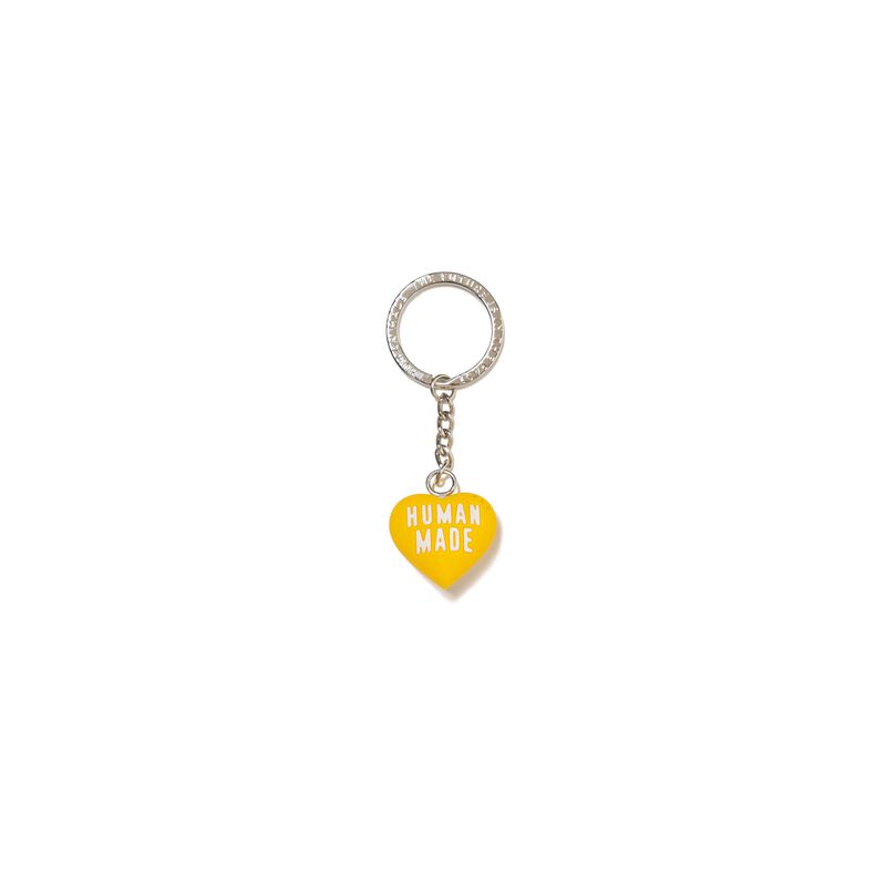 HUMAN MADE HEART RUBBER KEYCHAIN