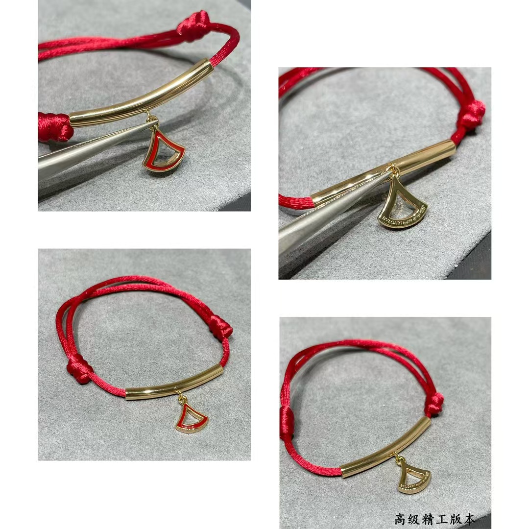 Bvlgari Lucky Red Rope Bracelet - Original Replica Club