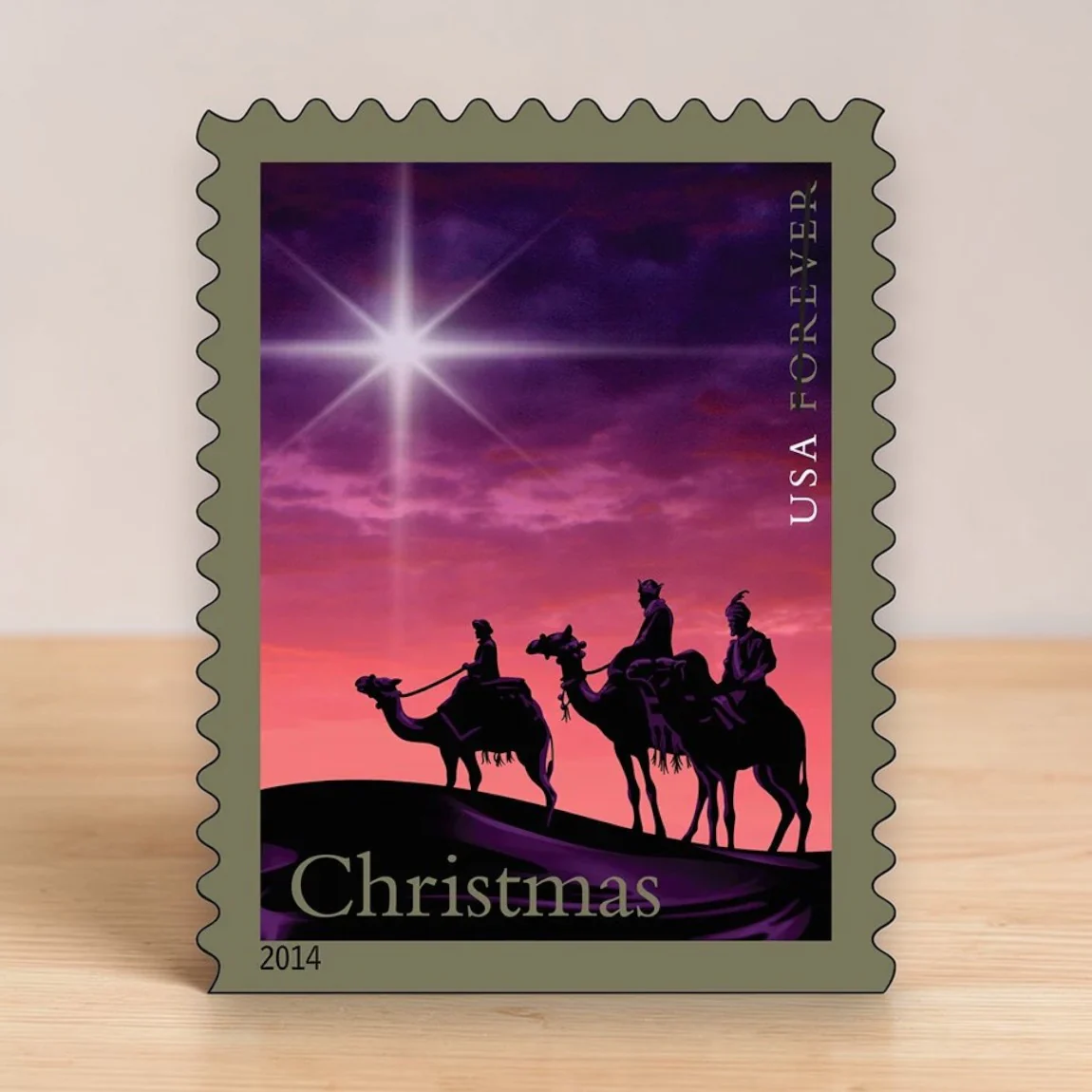 2014 Christmas Magi Forever Postage Stamps Sheet First-Class Postage(25 Booklets of (500 Pcs))