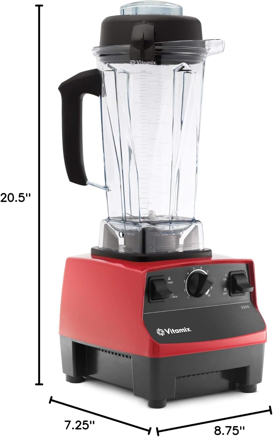 Vitamix 5200 Blender, Professional-Grade, 64 oz Container, Self-Cleaning, Black