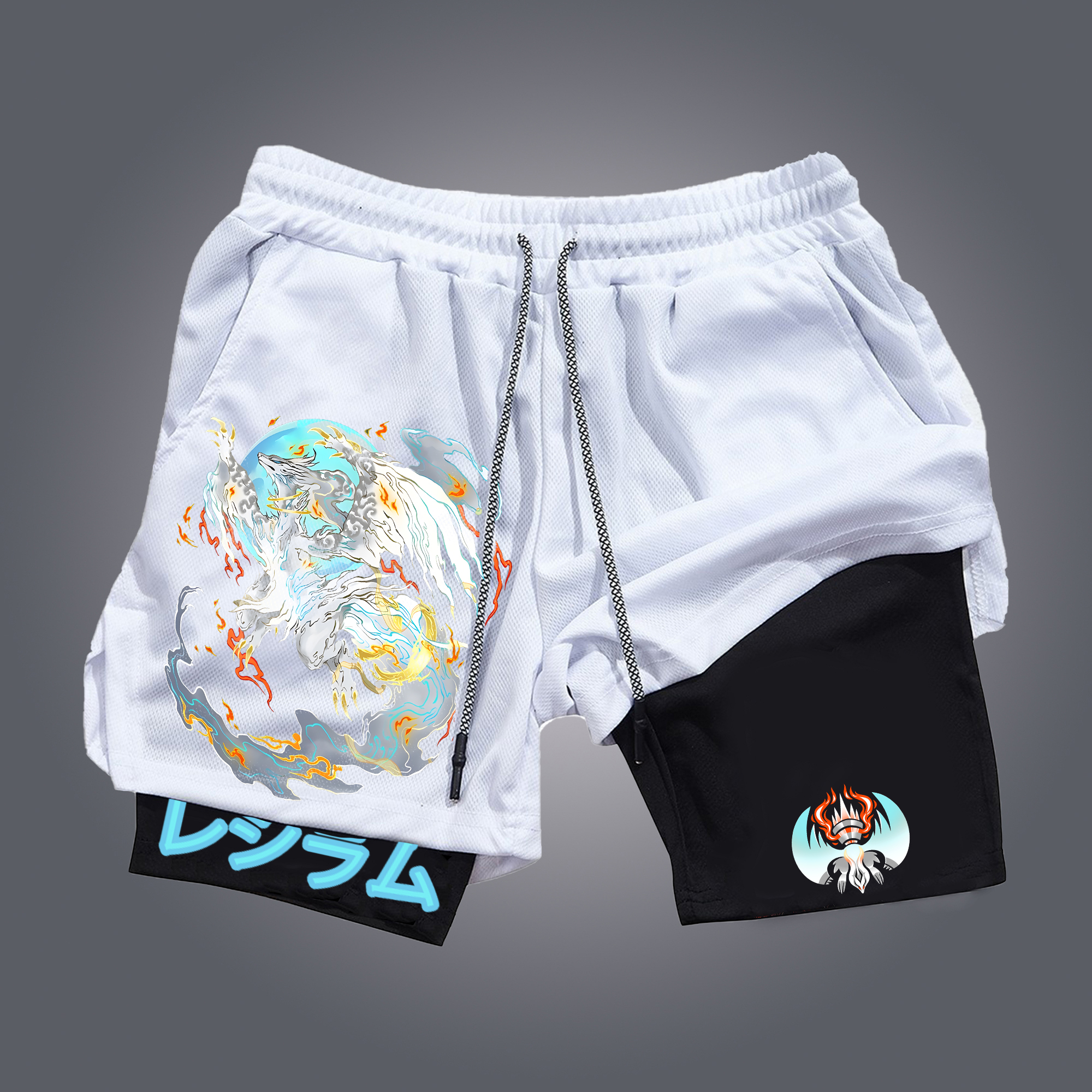 Unisex  “Comicssoul” Casual Anime Streetwear Shorts