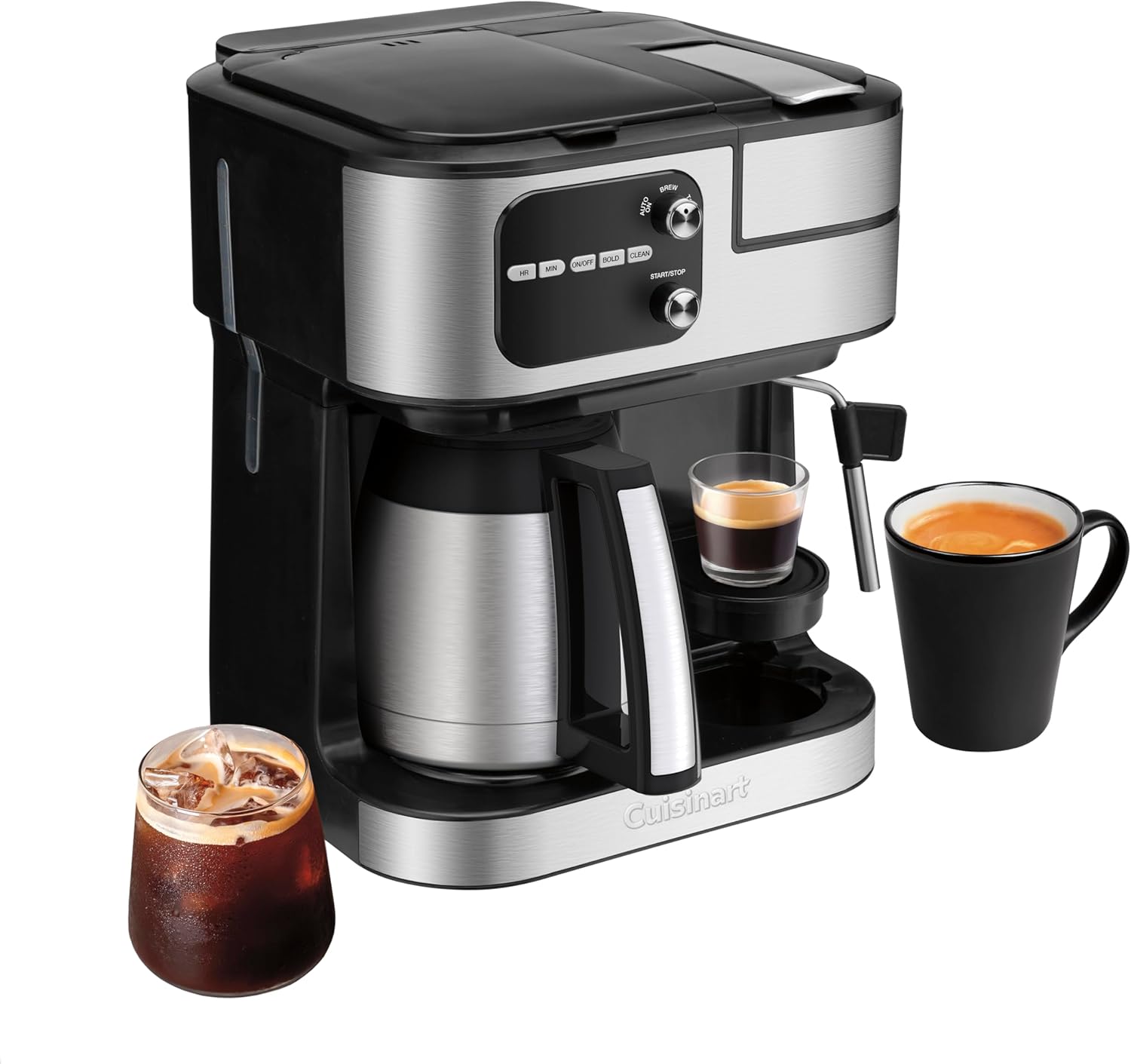 Coffeemaker 4-In-1 Coffee Center Barista Machine