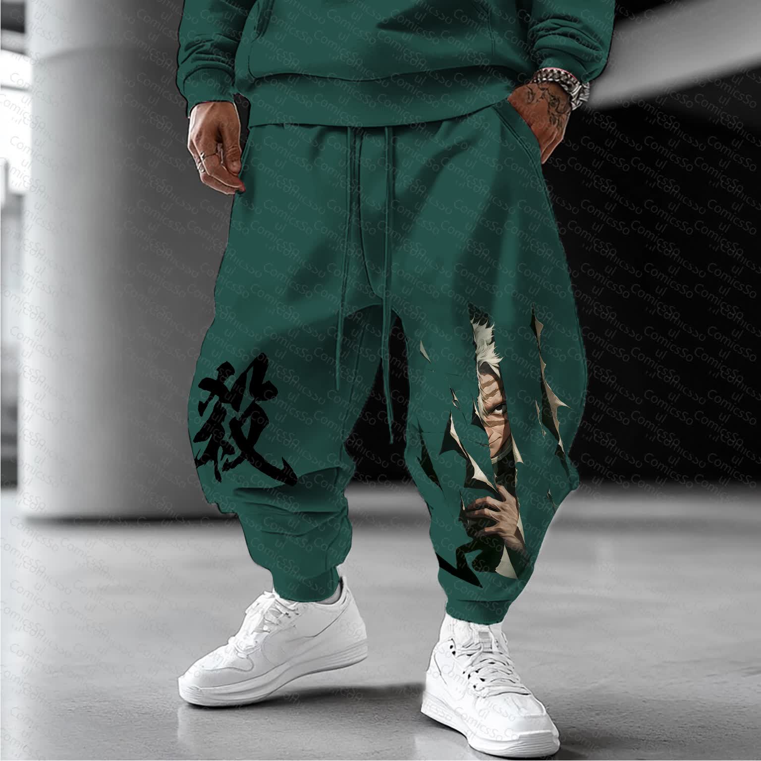 Unisex  “Comicssoul” Casual Anime Streetwear Pants