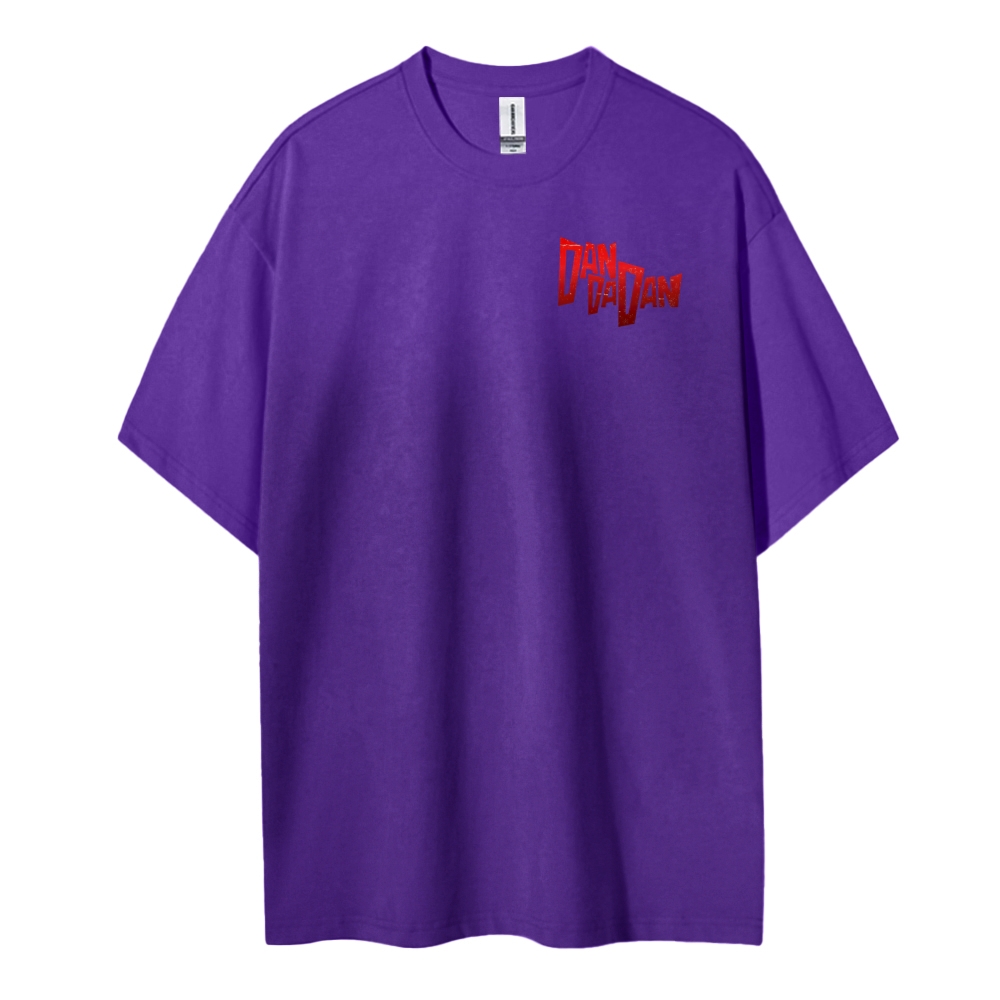 DANDADAN Cotton Unisex Round Neck Anime T-shirt TeeThreads Sustain the Scene with Custom Apparel