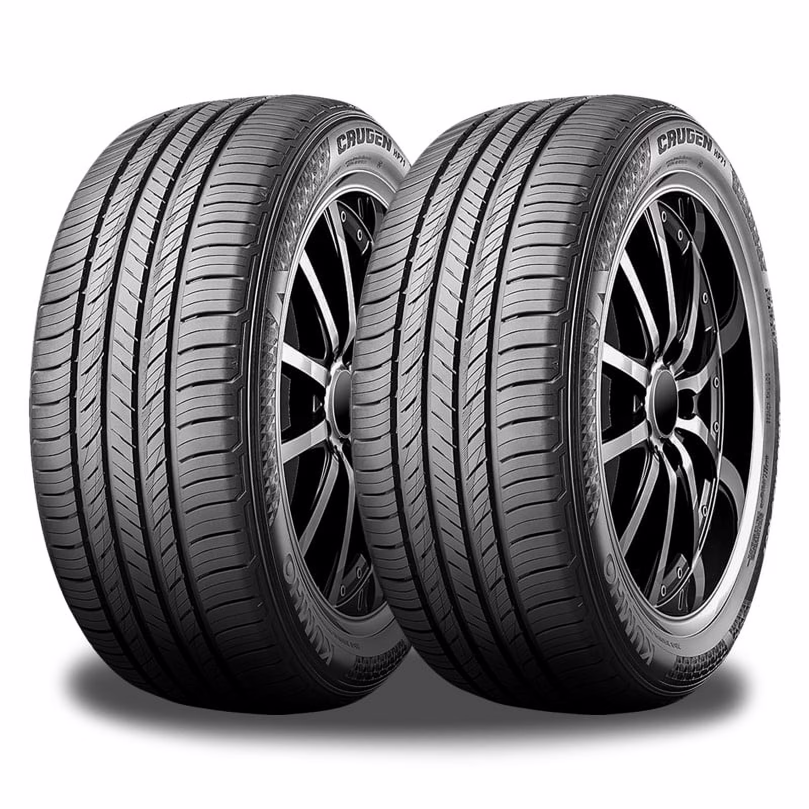2 Kumho Crugen HP71 245/60R18 105H All-Season SUV Tires 65K MILEAGE WARRANTY 2265992 / 245/60/18 / 2456018