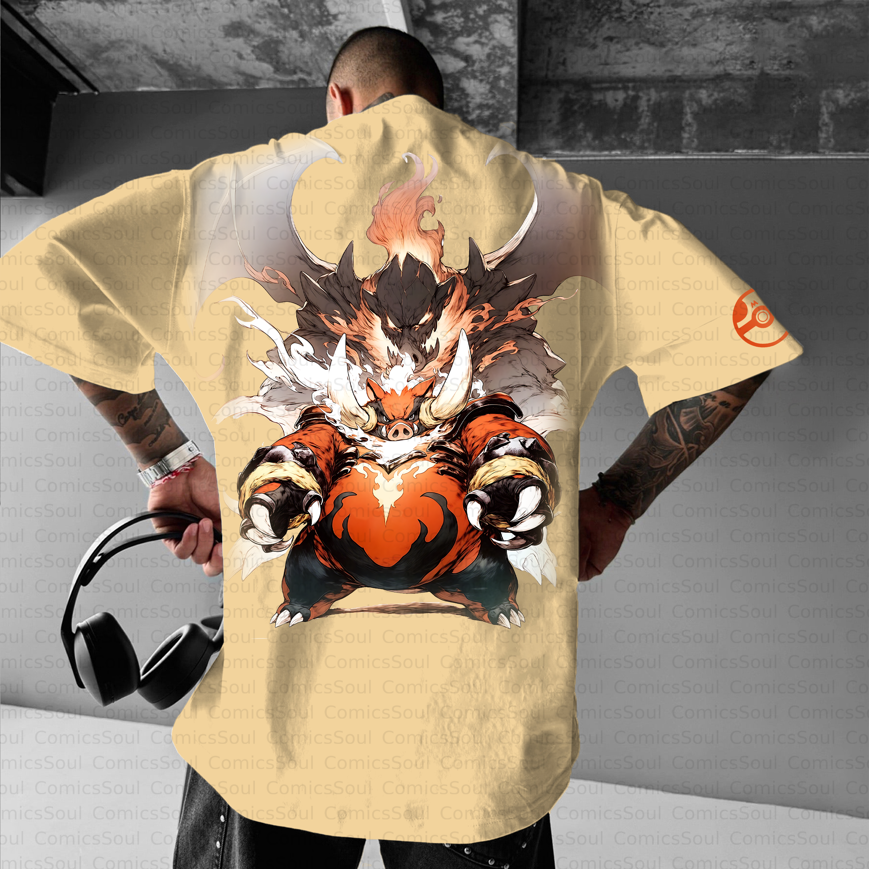 Unisex Anime Inspired Vintage T-Shirt