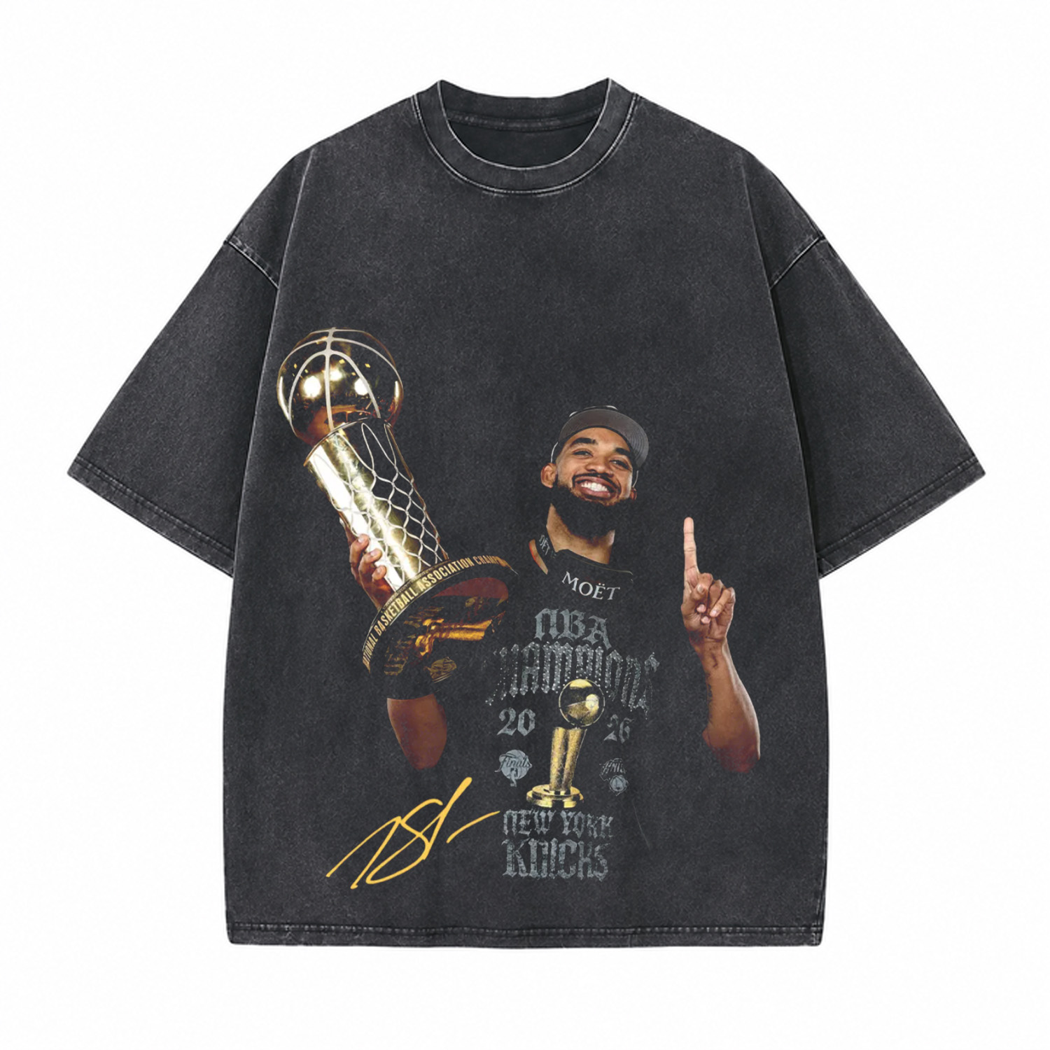 Championship Glory Printed Unisex Washed T-Shirt