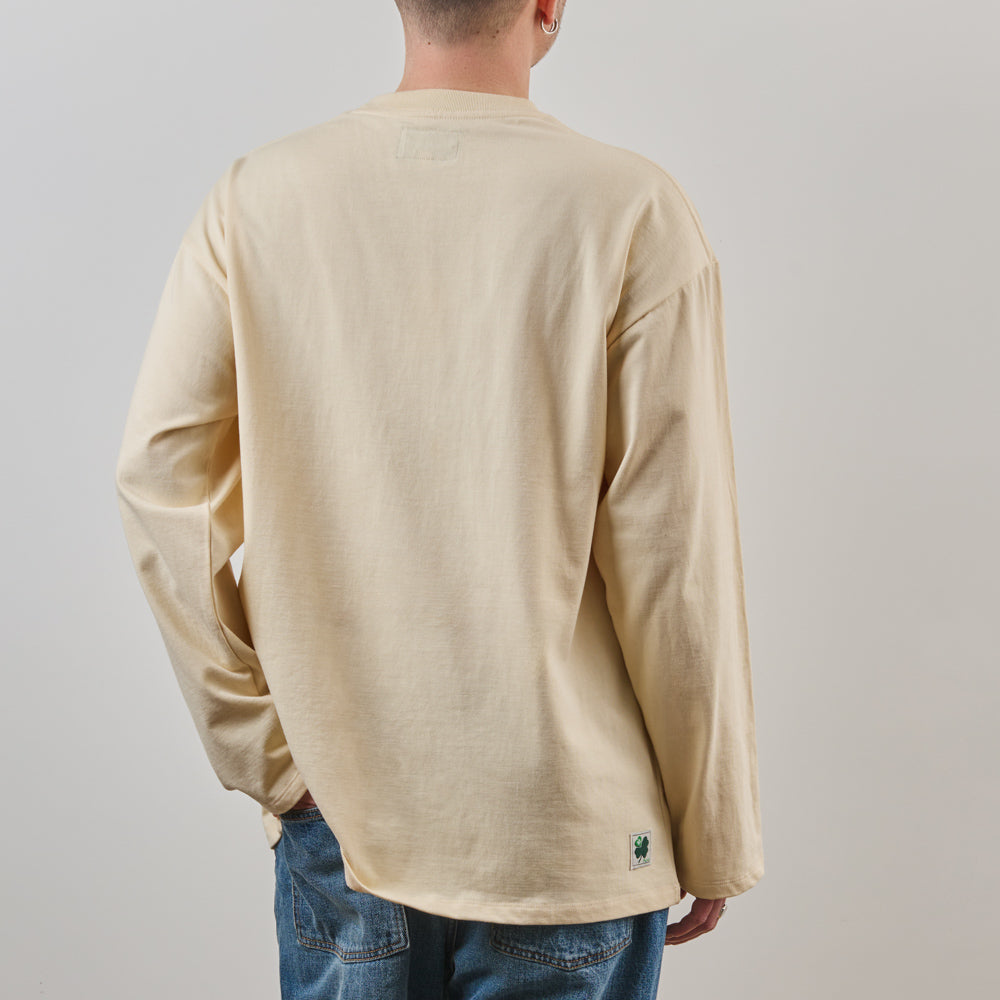 Merci - T-Shirt Ls Aurelien - Beige