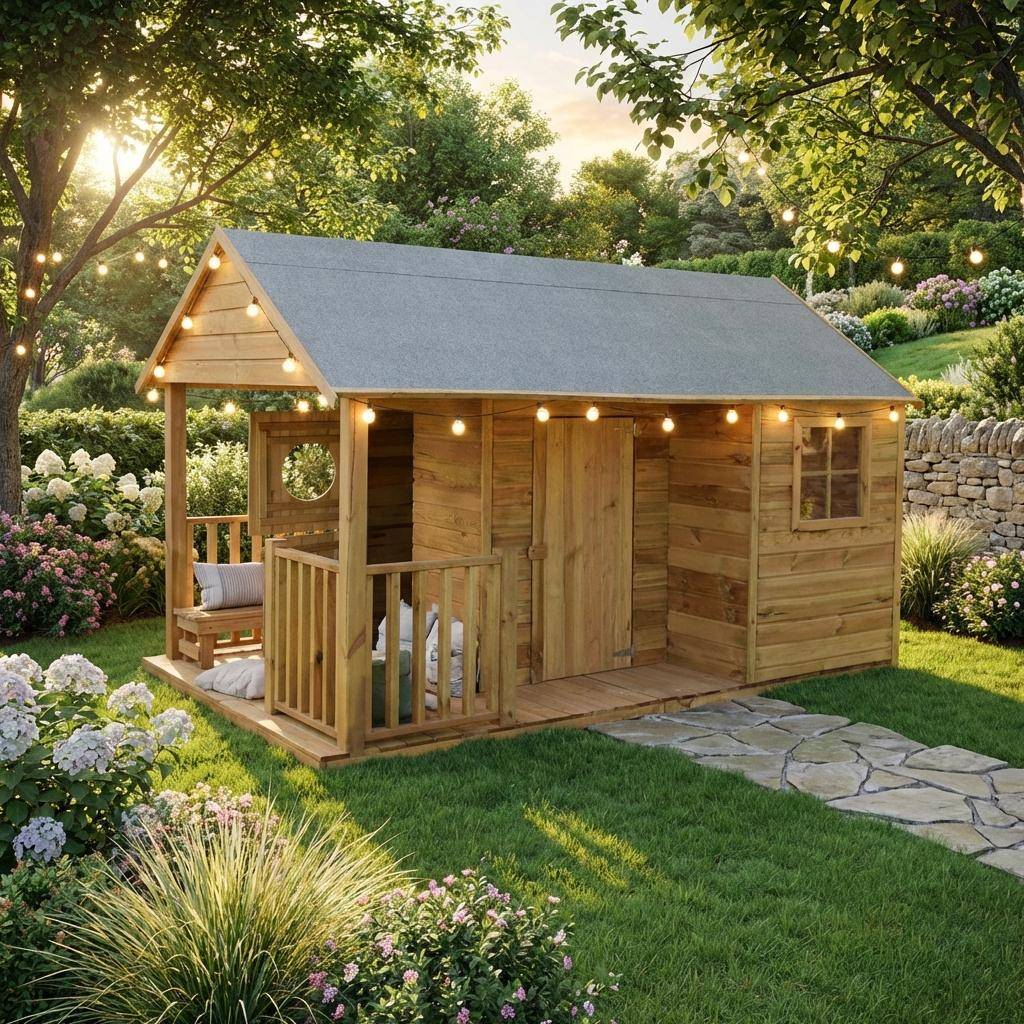 Rose - Casita de madera infantil