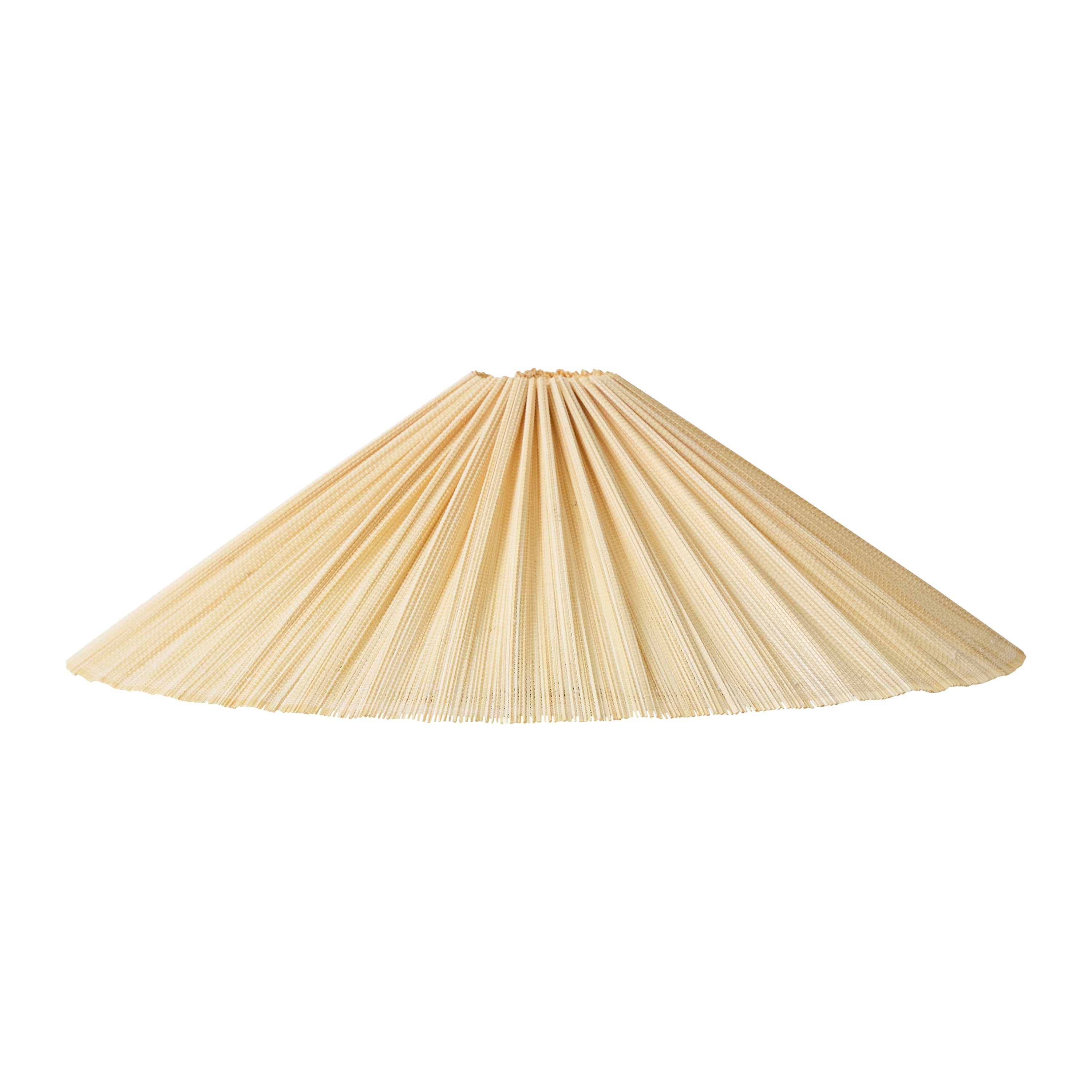 HKliving Plisse Lampenkap - Ivory