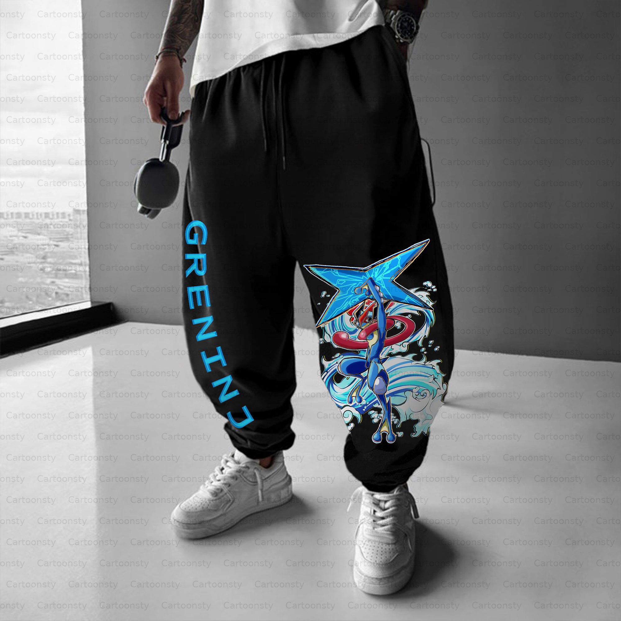 Unisex Anime Inspired Vintage Pants